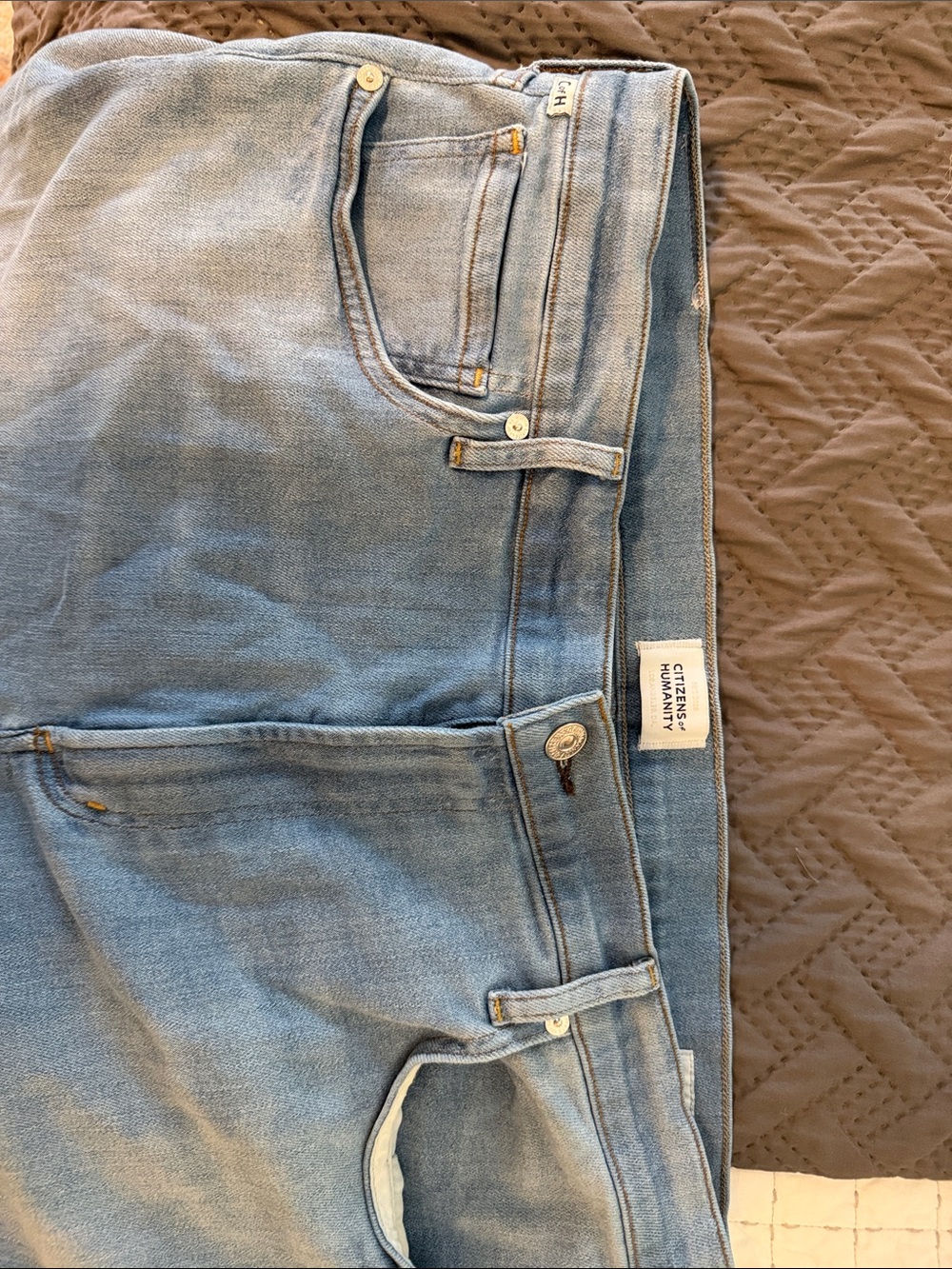 Citizens Of Humanity Light Blue High-Rise Jeans